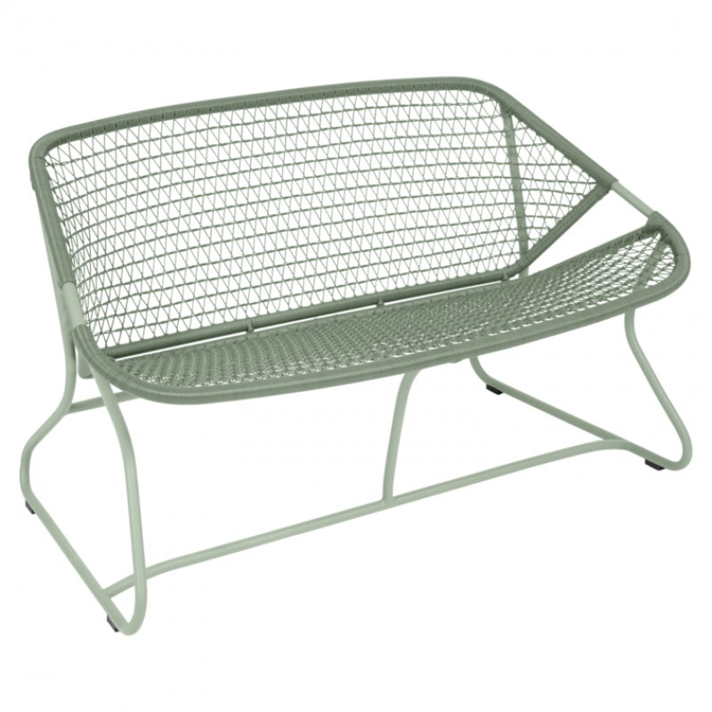 Fermob Sixties Bænk L. 118 cm - 42 Liquorice