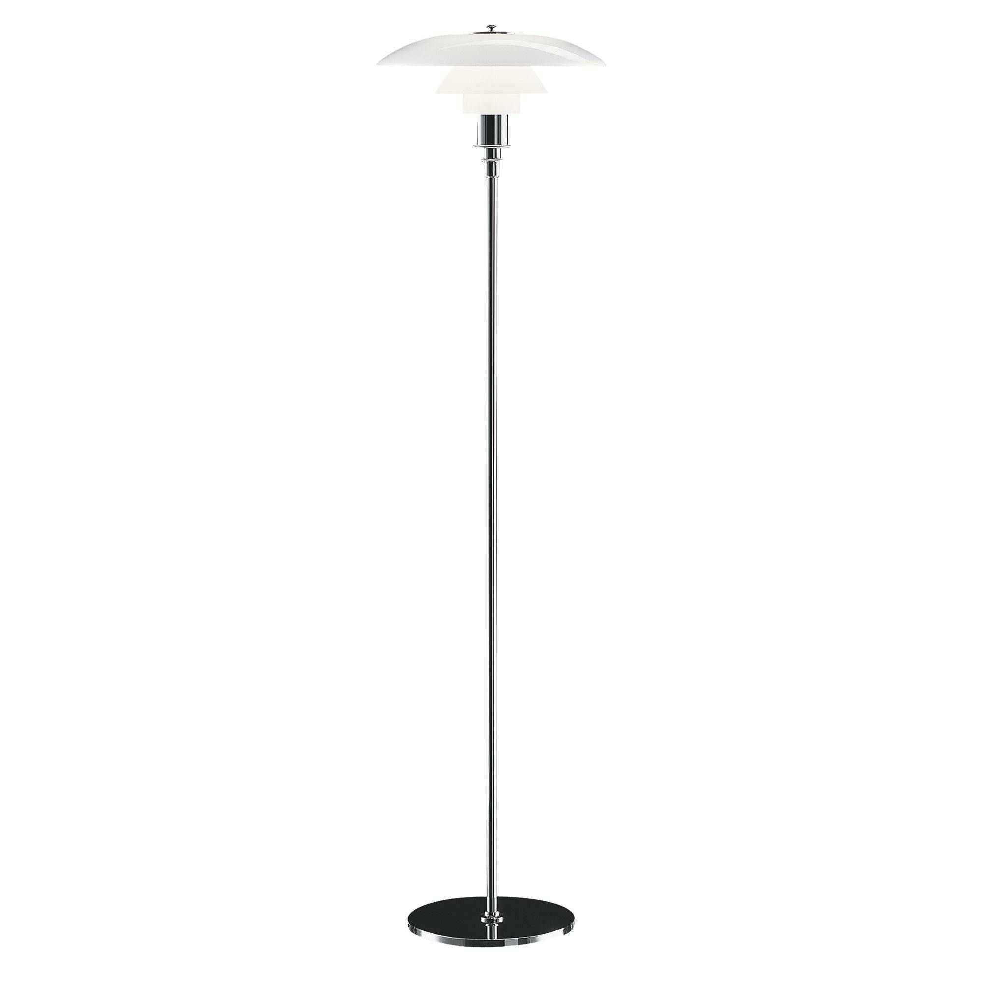 Louis Poulsen PH 3½-2½ Gulvlampe af Poul Henningsen - Krom.