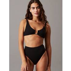 Triangle Bikini Top - CK Wire - Black - S