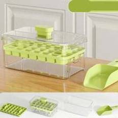 Ice Cube Tray Mold, Home Refrigerator Ice Maker, Plastic Ice Cube Maker