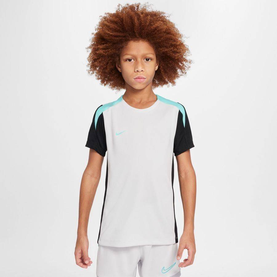 Nike Tränings T-Shirt Dri-FIT Strike - Vit/Svart/Turkos Barn - ['Vit'] (XS: 122-128 cm)