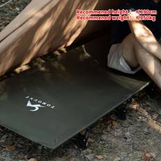 TEMU Tomount Compact Camping Cot Backpacking Ultralight Folding Lightweight Cot Up Heavy Duty For Outdoor Camping Hiking Travel Beach