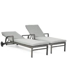 Costa solsängar set, antracitgrå/ljusgrå - Grå/Mörkgrå