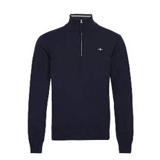 SUPERFINE LAMBSWOOL HALF ZIP