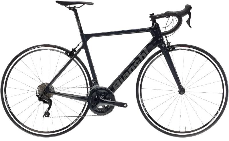 Bianchi Sprint 2020 - Shimano 105 2x11sp - Shimano WH-RS100 - 040 / 55 / SW - Black/Graphite Glossy