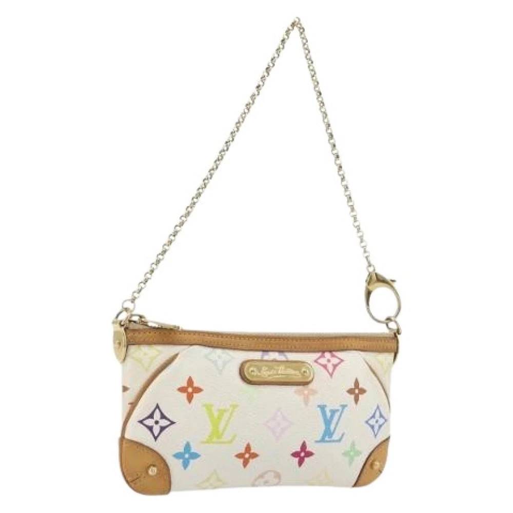 Louis Vuitton Vintage Pre-owned Accessory Pouch - Vintage - Dame - Flerfarvet - ONE SIZE - Uld
