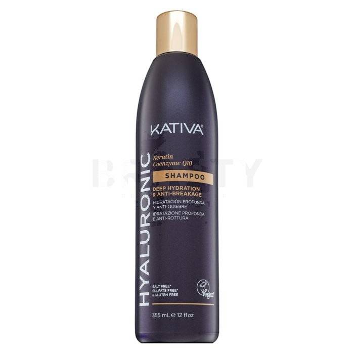 Kativa Shampoo alla Cheratina Ialuronica - Coenzima Q10 355 ml