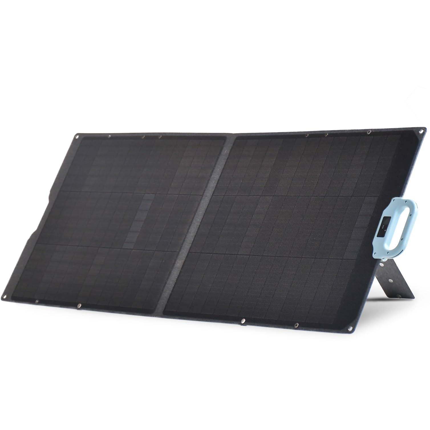 Yamazen ELEIN Solar Panel 100W High Conversion Efficiency Small Foldable Solar Charger Waterproof Dustproof Smartphone Portable Power Supply Camping