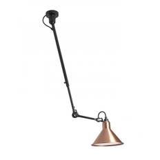 Lampe Gras - Loftslampe - 302-C - Sort/Kobber Hvid - DCW éditions Paris