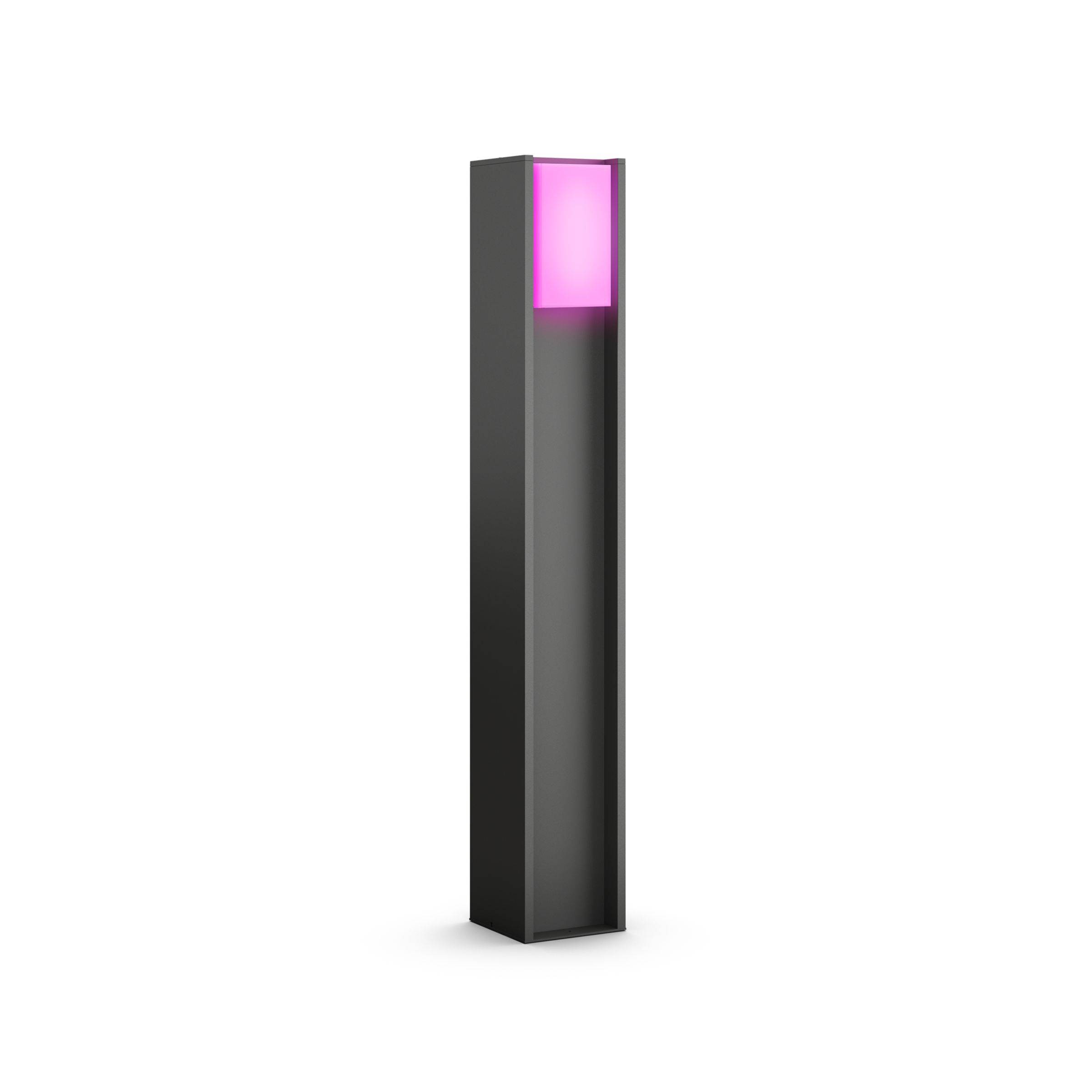 Philips Hue White and color ambiance Turaco stolpe för utomhusbruk