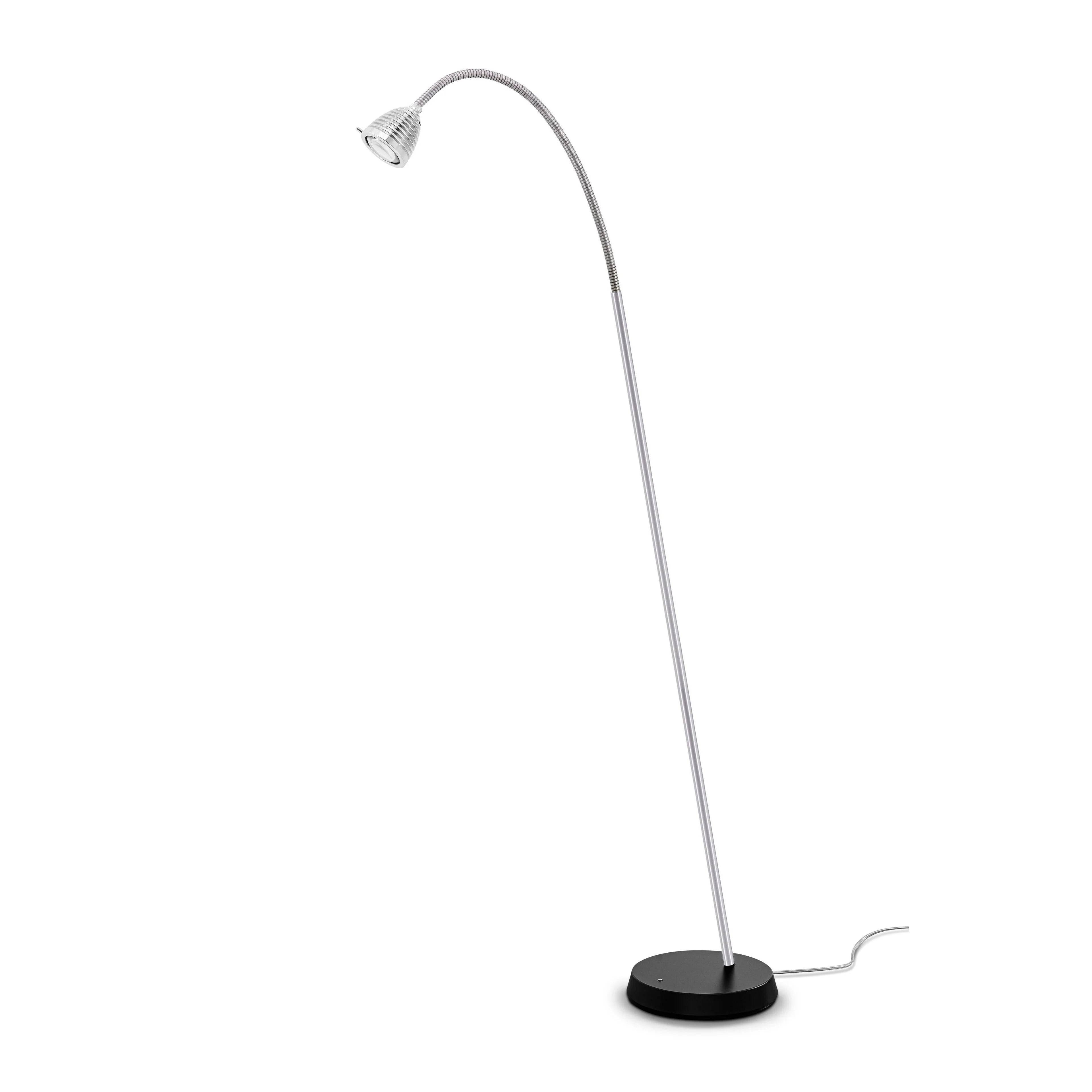 Athene SL3 gulvlampe Less N More - Børstet aluminium / rå børstet alu flex