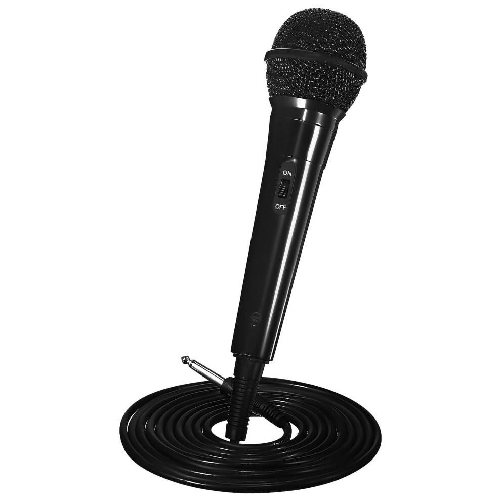 Trådbunden Karaoke-mikrofon Svart Plast 1 set