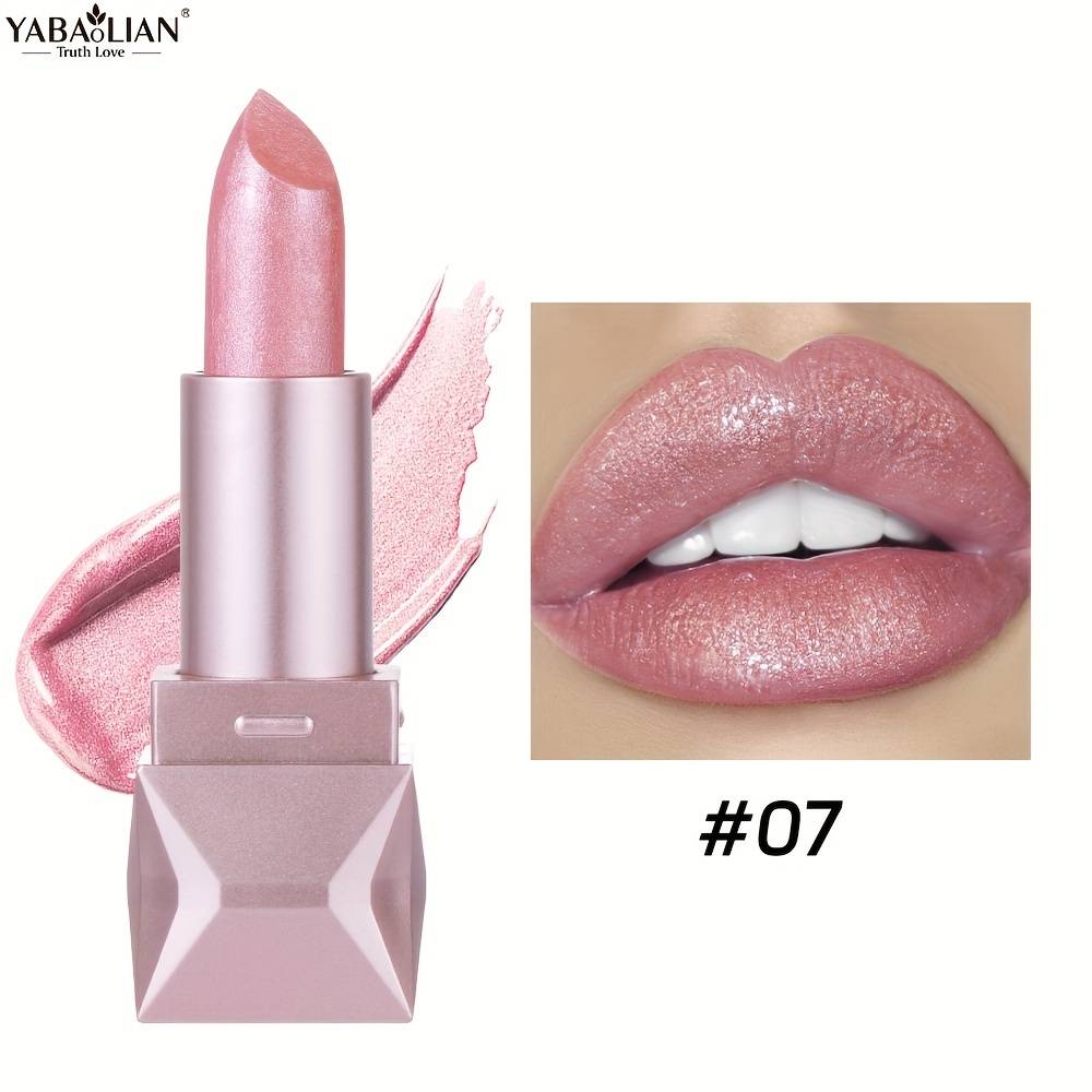 Glitter Lipstick, Shiny Velvet Texture, Durable, Make Your Lips Shiny, Waterproof Lip Balm For Women (y0144b)