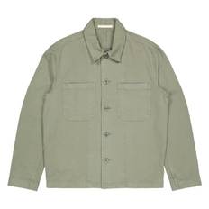 Tyge Broken Twill Dried Sage Green, Male, Tøj, jakker, Grå, XXL