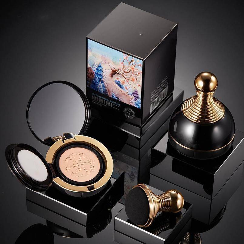 Långvarig vattenfast Concealer Makeup Beauty Cream Lätt andningsbar Concealer Isolation Cream Muscle Mushroom Cushion BB Cream CC Cream