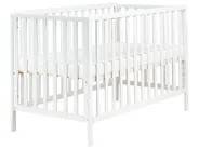 Barnsäng Hus Furu ORGEVAL 90 x 200 cm med förvaring Vit