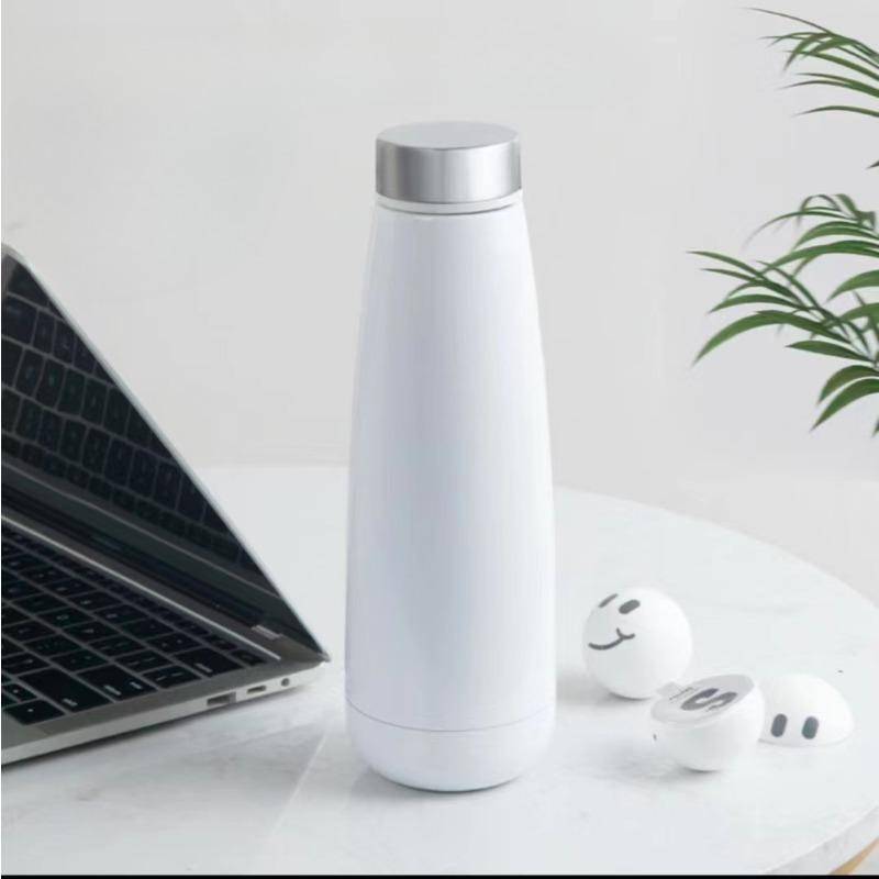 304 Stainless Steel Thermos Cup Broken Glass Natural Mineral Negative Ion Water Black Technology High Value Water Cup 500ml