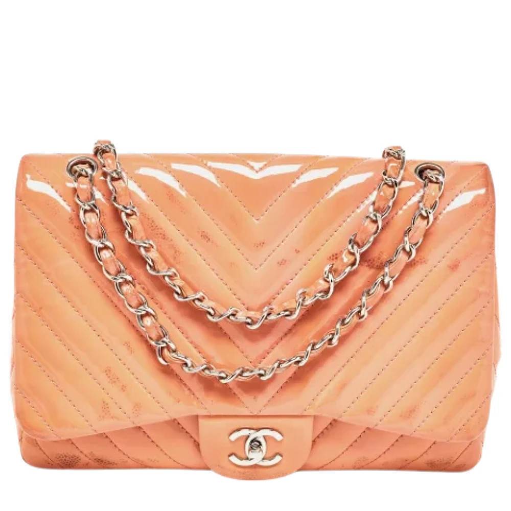 Chanel Vintage Pre-owned Laeder chanel-tasker - Vintage - Dame - Lyserød - ONE SIZE - Læder