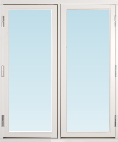 Lingbo Kulturfönster LK sidohängt fönster utåtgående 980x1180mm 2-luft, insida trä utsida trä, 1+1 glas  (10x12)