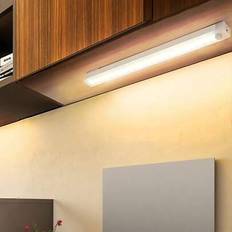 Uppladdningsbara LED-induktionslampor för skåp | Magnetisk utan borrning, vit inomhusbelysning för kök, garderob, trappor, korridor - rörelsesensorlam - Multifärgad (50 cm/19,6 tum,30 cm/11,8 tum,10 cm/3,93 tum,20 cm/7,84 tum)