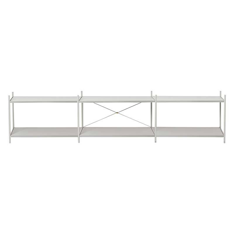 Ferm Living Punctual Reolsystem 3x2 Lysegrå
