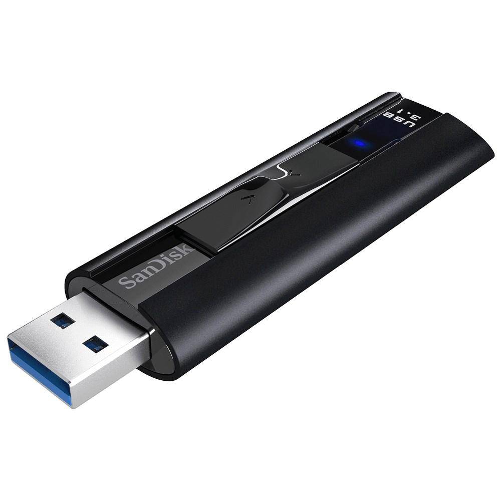 SanDisk Extreme Pro USB-stick 256 GB - USB Type-A 3.2 Gen 1, sort