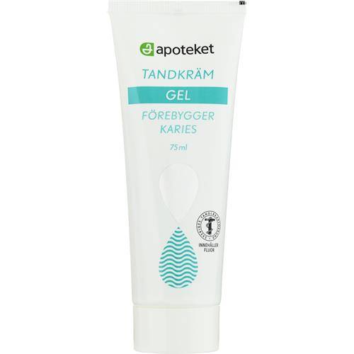 Apoteket Tandkräm Gel, 75 ml