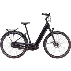 Supreme Hybrid Comfort SLX 625 Easy-Entry Electric Hybrid Bike - Black/Metal (2025)