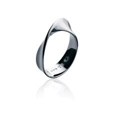 Georg Jensen Möbius ring 148B, sølv - Str. 53