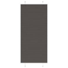 vidaXL Plisségardin Sort 90x200 cm Stofbredde 89,4 cm Polyester