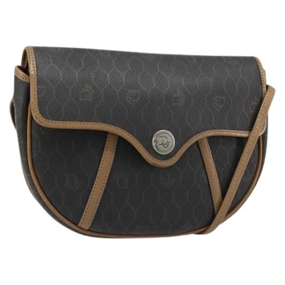Dior Vintage Pre-owned Vintage Skuldertaske - Vintage - Dame - Sort - ONE SIZE - Uld