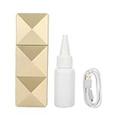 OKJHFD Bärbar USB Nano Handy Mist Spray Luftfuktare - Kompakt Face Hydration Atomization Sprayer För Att Fräscha Upp Huden Var Som Helst, När Som Helst(guld)