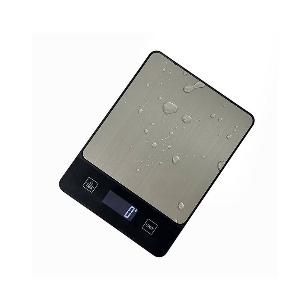 10kg/1g Digital Kitchen Scale, 6 Units Food Measuring Tool for Baking Cooking, Grams Ounces, Silver