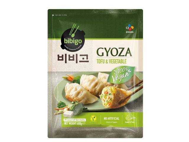 Bibigo Gyoza Tofu & Vegetables (frostvare) 600 g. - Dumplings og færdigretter