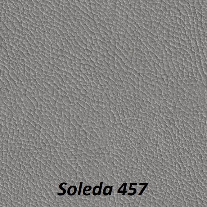 Hjort Knudsen - Boston lænestol - læder - Soleda 457 steel grey