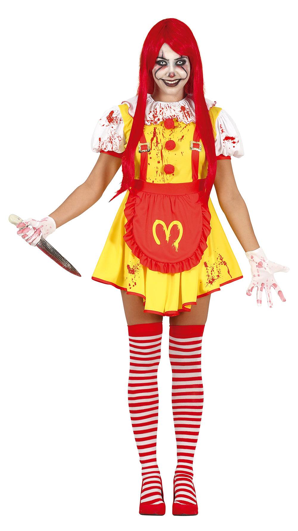 Tonårsdräkt, Miss mckiller 14-16 år (168 cm)