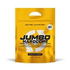 Scitec Nutrition Jumbo Hardcore, proteinrik weight gainer med Amino Select Matrix, superfoods, kreatin och med 7 kolhydrater, glutenfri och laktosfri, 5355 g, Choklad