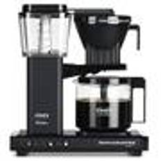 MOCCAMASTER KBG 741 Kaffebryggare 1520W, 1,25 liter/10 koppar, auto-off, droppstopp, matt svart