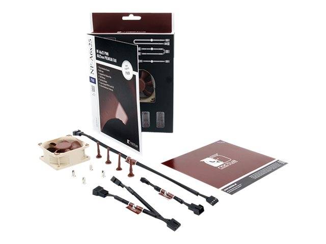 Noctua NF-A6x25 PWM Fan 1-pack Brun Vit 60 mm