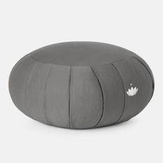 Meditationskudde Rund Athracite  35 x 15 cm