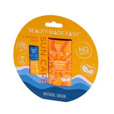 Beauty Made Easy® - Sun Protect Face Spf 50 & Lips Spf 20 - Gaveæske - Hos Frisøren & Baronen