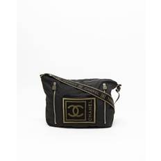 Chanel Sports Line Messenger Bag - Black (30x33x13 cm)