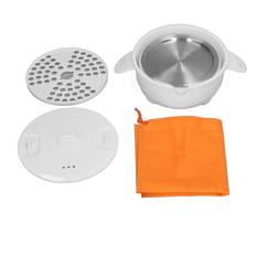 Electric Hot Pot Cooker Multifunction 1.2L Portable Foldable Electric Hot Pot for Home Dormitory L(for 6.5-9kg)