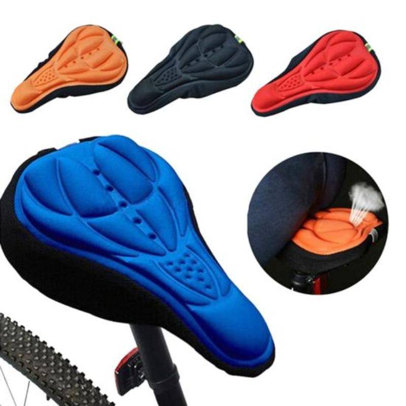 Silikon Cykel Cykel Cykel Sadel Andas Gel Kudde Soft Pad Sittöverdrag
