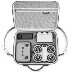 STARTRC Neo Tasche,Tragbar PU Case für DJI Neo Fly More Combo Zubehör,Tragetasche für DJI Neo Drohne Compatible with RC-N3/N2 Controller,Neo Akku,Zweiwege-Ladestation