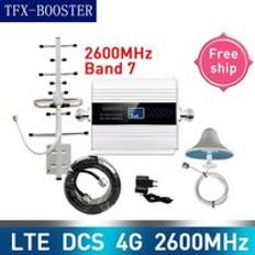 Cellulär signalförstärkare 900 1800 2100 2600 gsm repeater 2g 3g 4g lte dcs cellulär förstärkare gsm mobil signal booster repeater