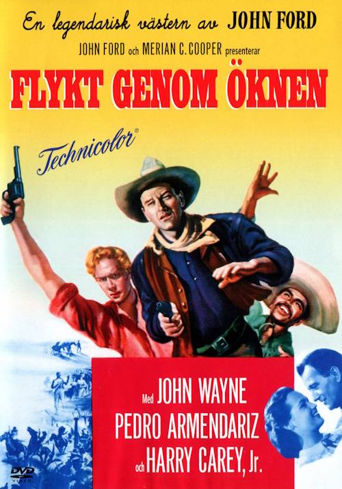 DVD – Flykt genom öknen (John Wayne) (1948) (Beg)