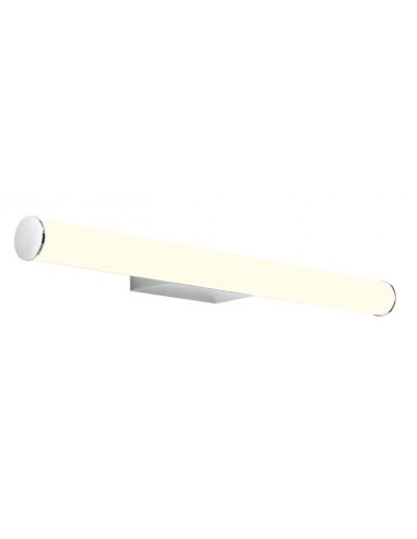 KALI Badeværelseslampe i aluminium og polycarbonat B60 cm 1 x 12W SMD LED - Krom