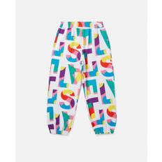 Stella McCartney - Stella Logo Pop Joggers, White Multicolour, Size: 5