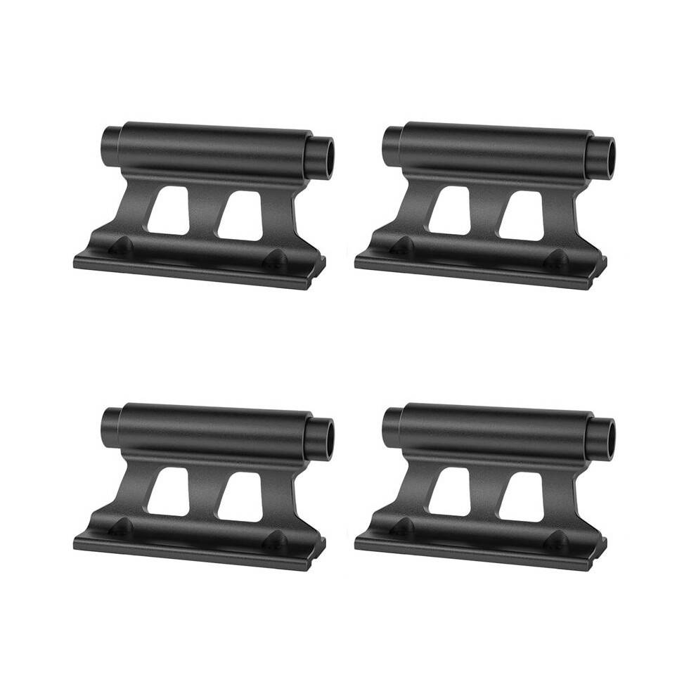 4X MTB Bike Fork Mount Quick Release Fork Mount Truck Bicycle Carrier Fixed Clip Luggage Rack with Thru Axle Black